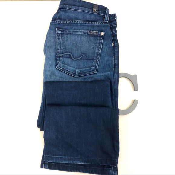 7 For All Mankind l Sz 28 l Classic Boot Cut Jeans - Picture 2 of 14